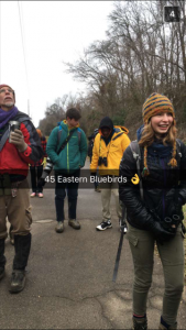 Christmas Bird Count folks at the Wetlands Center, 2016